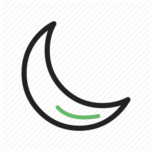 512x512 Cell, Do Not Disturb, Half Moon, Mobile Profile, Moon, Night