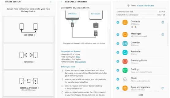 How To Transfer Data From Iphone To Samsung Alphr 555x321 How To Transfer Data From Iphone To Samsung Alphr