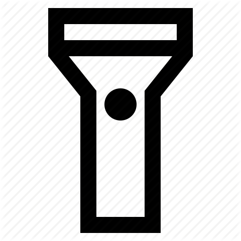 480x480 Flashlight, Torch Icon