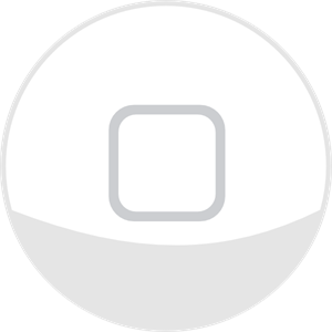 300x300 Iphone Home Button White Png, Clip Art For Web