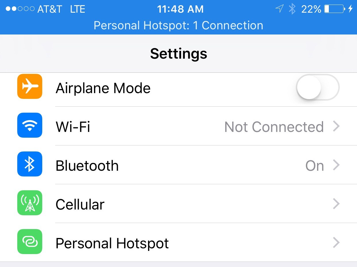 1242x929 How To Use Your Iphone As A Personal Hotspot Over Usb