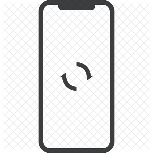 512x512 Iphone X Icon Of Glyph Style