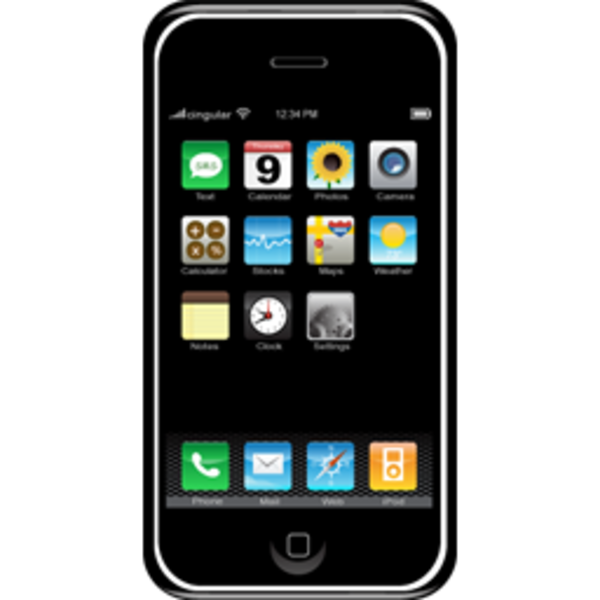 Apple Iphone Icon Free Images At Vector Clip 600x600 Apple Iphone Icon Free Images At Vector Clip
