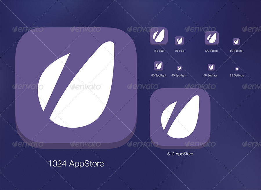 900x655 App Icon Creator With Flat Shadow Generator