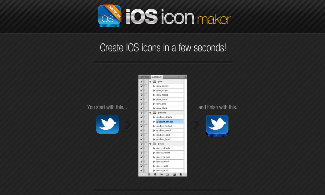 1040x624 Photoshop Action Of The Day Ios Icon Maker