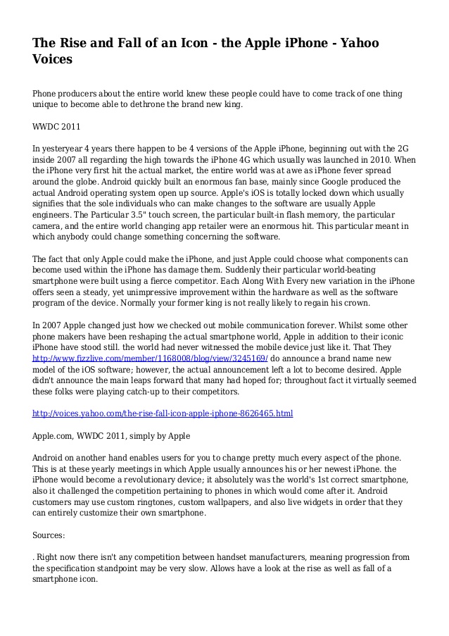 638x903 The Rise And Fall Of An Icon