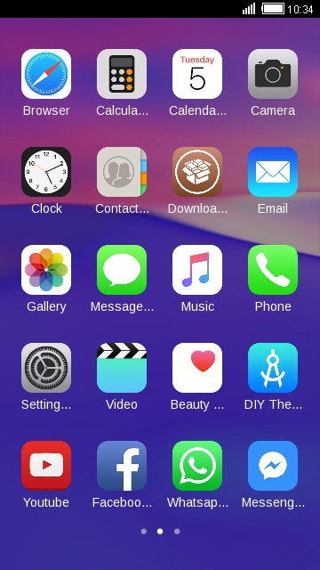 360x640 Download Theme For Iphone X Color Wallpaper Icon Packs Theme