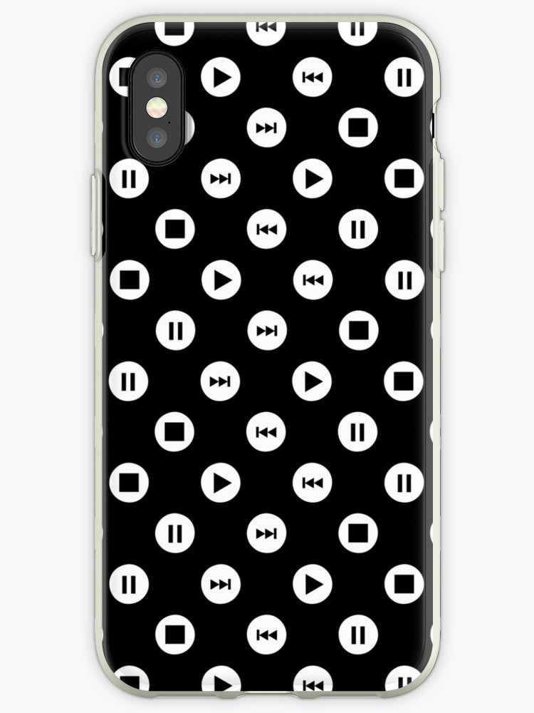 750x1000 Tiny Music Player Icons Polka Dots