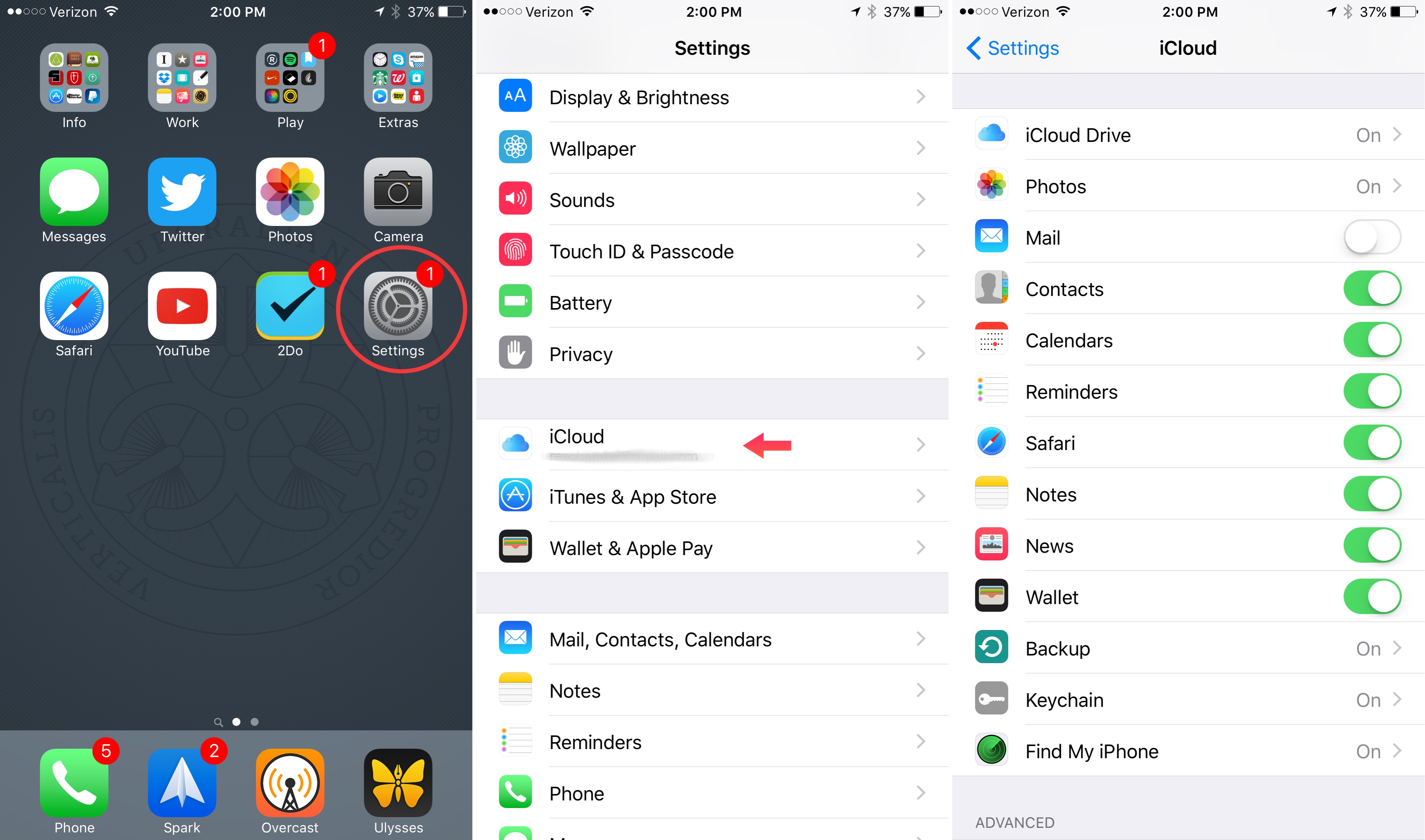 how to add icon on iphone