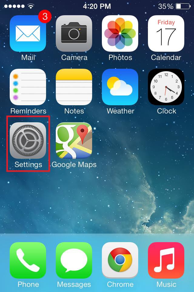 Iphone Ipad Email Setup The Michener Institute Helpdesk 640x960 Iphone Ipad Email Setup The Michener Institute Helpdesk