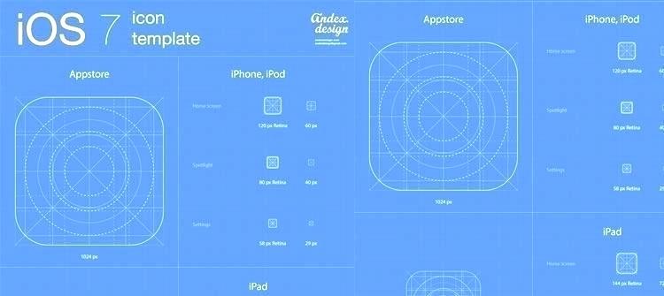 750x335 Ios App Icon Template Illustrator