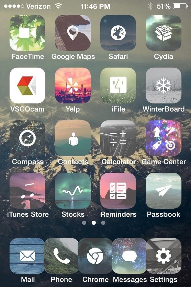 640x960 Pretty Winterboard Themes