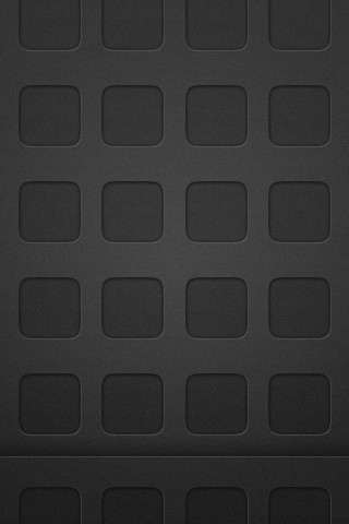 320x480 Dark Homescreen Icon Tiles Iphone Wallpaper Hd