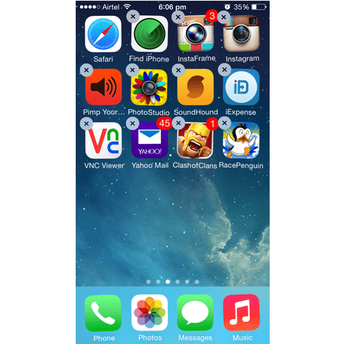 500x500 Iphone, Iphone Wallpaper, No Icons, Wallpaper Without Icons