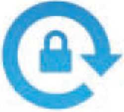 Iphone Icon With Lock And Circle