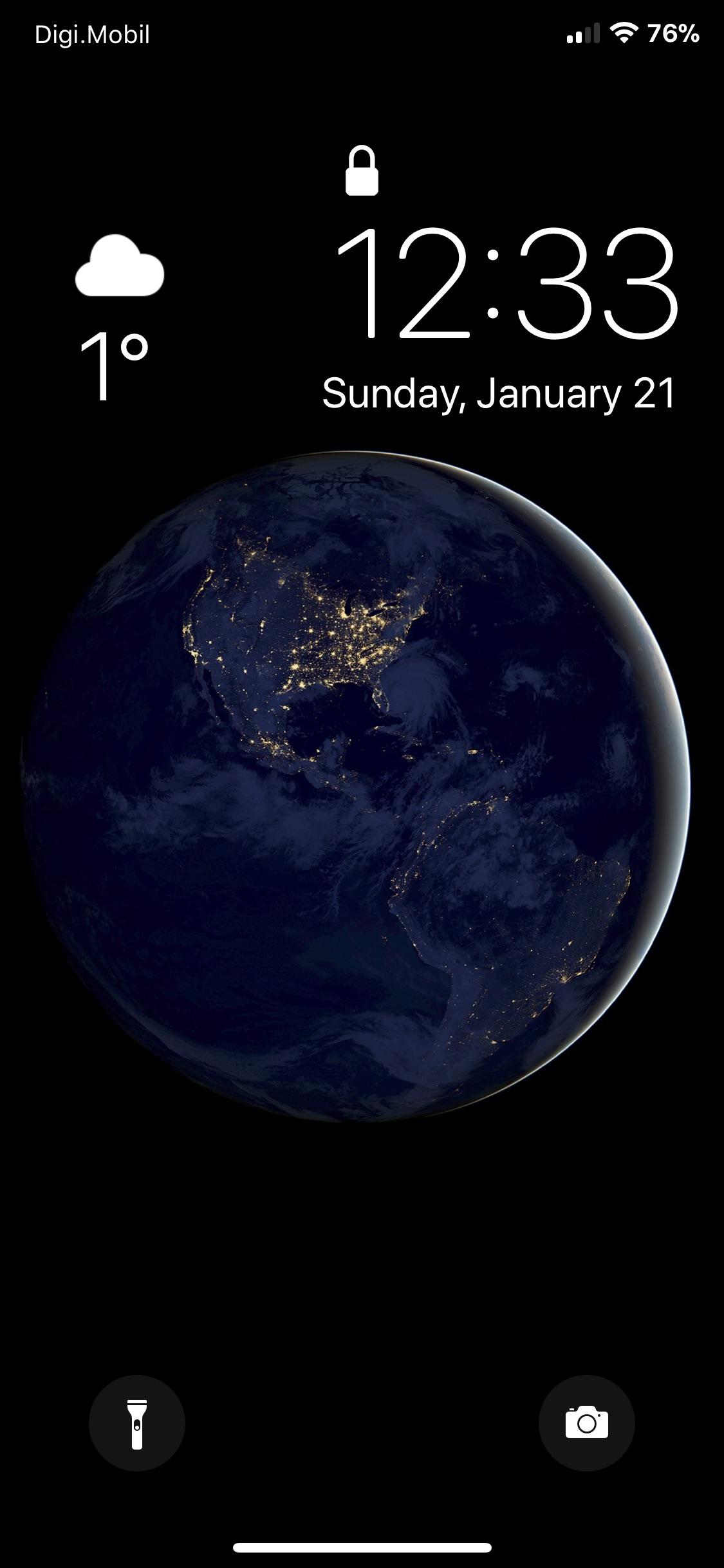 1125x2436 Request Tweak To Remove The Lock Icon On The Iphone Lockscreen