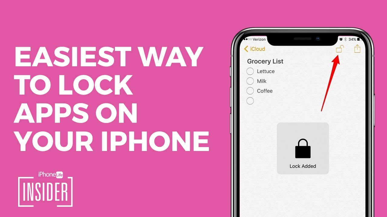1280x720 Easiest Way To Lock Apps On Your Iphone With Touch Id