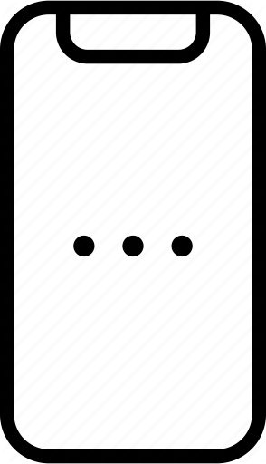 294x512 Device, Iphone, Loading, Mobile, More, Pending, X Icon