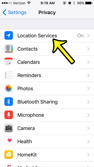 300x533 How To Hide The Status Bar Icon When Iphone System Services Are