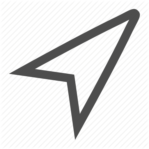 512x512 Arrow, Compass, Direction, Locate, Location, North Icon