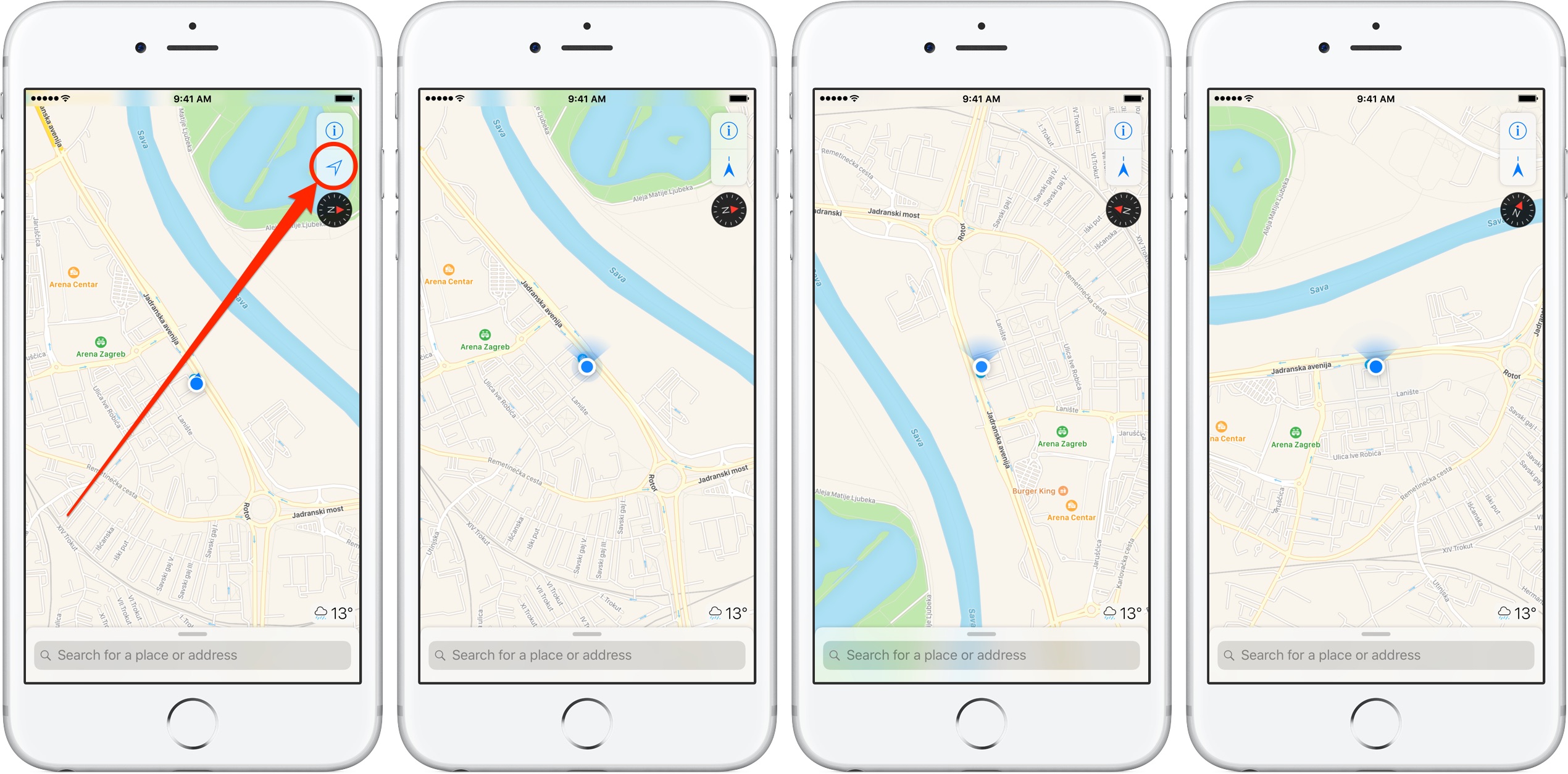 2540x1255 How To Use Your Iphone's Compass With Apple Maps