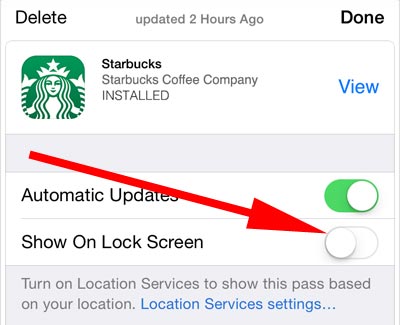400x325 How To Disable Lockscreen Notifications For Passbook Cards On Iphone