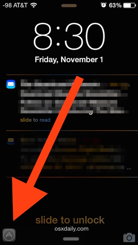 450x799 How To Stop Suggested Apps Appearing On Lock Screen Of Iphone