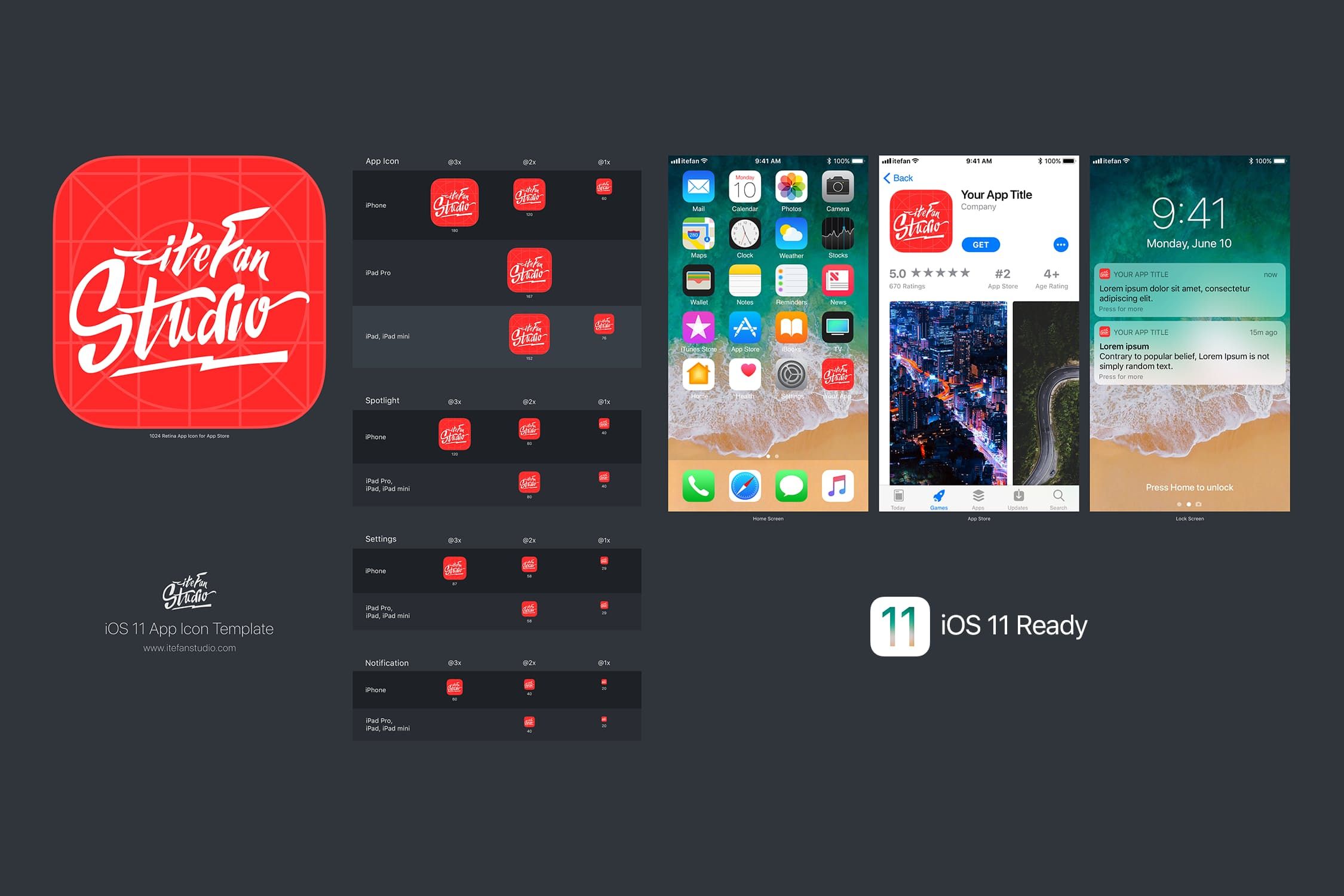 2250x1500 Ios App Icon Template