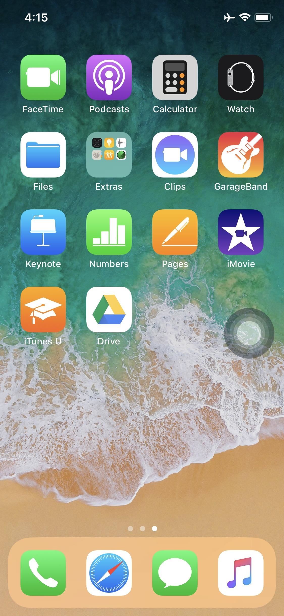 1125x2436 How To Add A Virtual Home Button To Iphone X With Assistivetouch