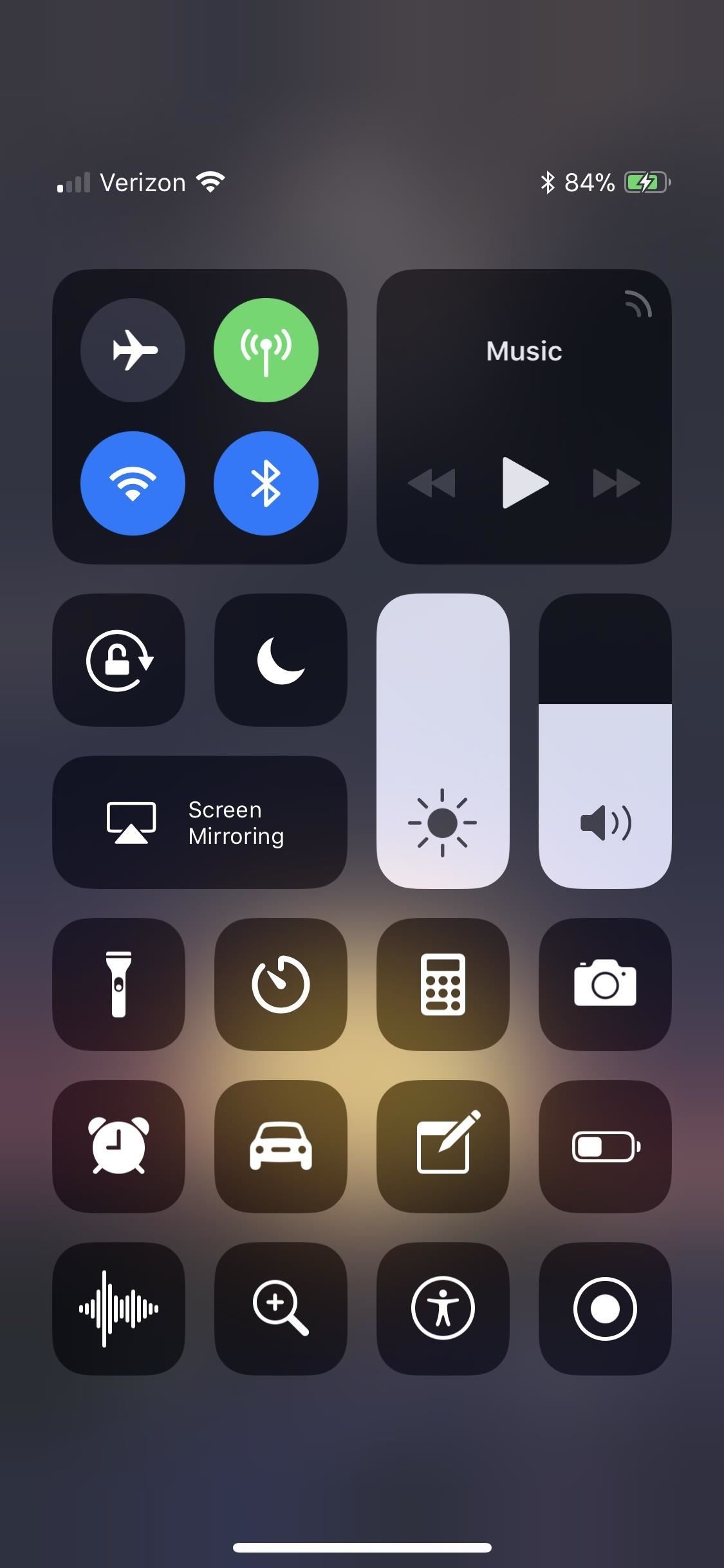 1125x2436 How To Open The Control Center On The Iphone X, Xs, Xs Max Xr