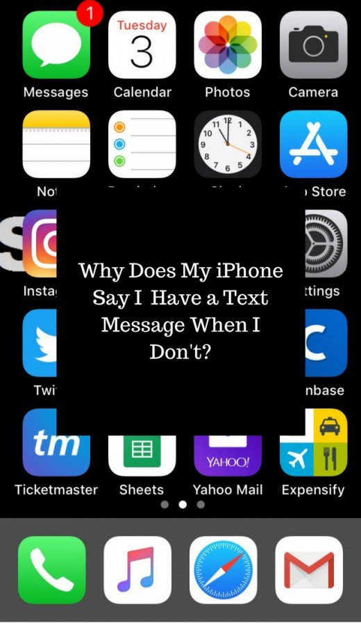 520x896 Why Does My Iphone Say I Have A Text Message When I Don't