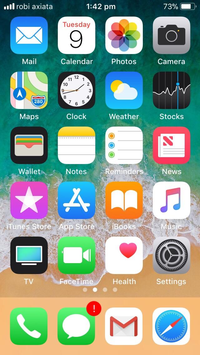 640x1136 Why Is There An Exclamation Mark On The Messages Icon For A Few