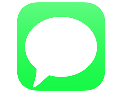 400x300 Apple Messages Icon Concept