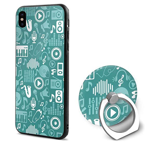 569x569 Personal Music Icon Iphone X Inch Case + Ring