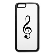 190x190 Music Icon Music Key Clef Iphone Case Spreadshirt