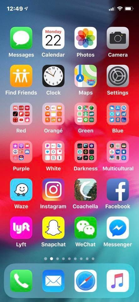 443x960 Creative Ways To Organize Your Mobile Apps Ideas Organize