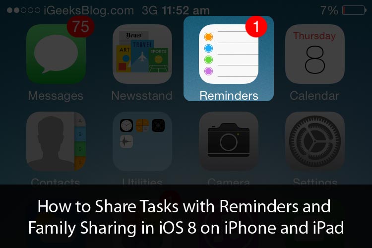 750x500 How To Share Tasks With Reminders And Family Sharing In Ios