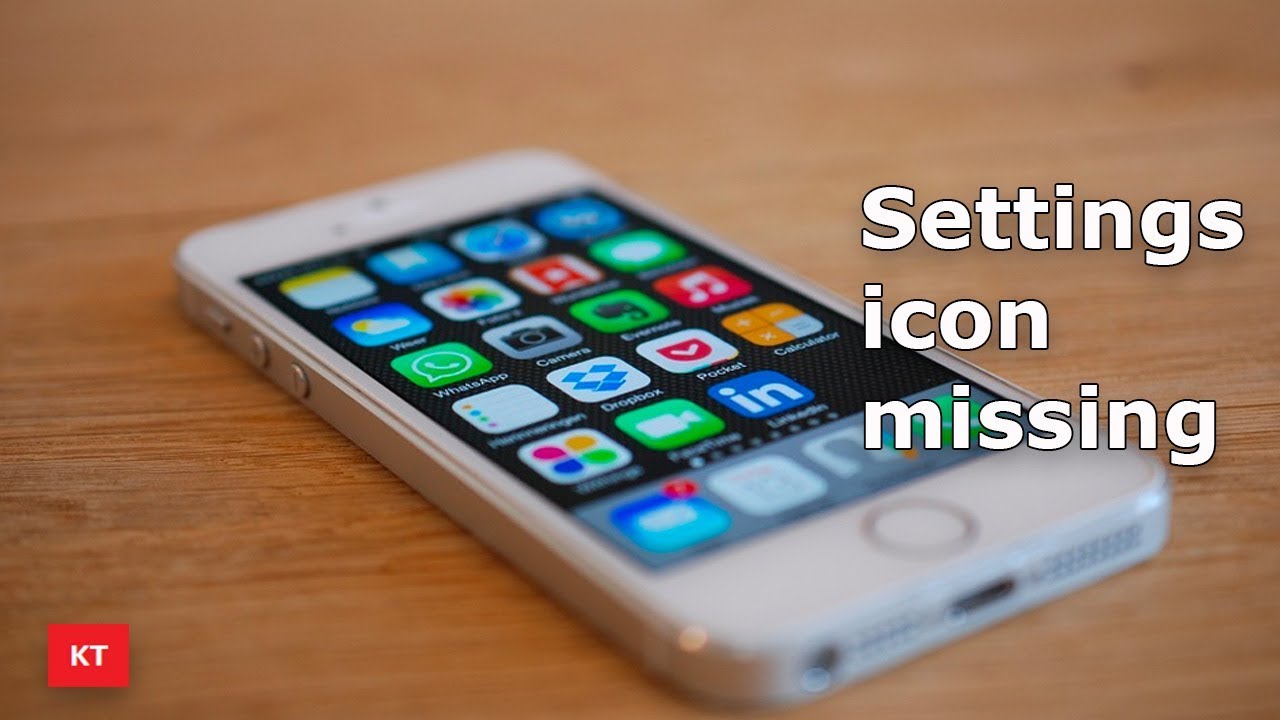 Settings Icon Missing From The Home Screen Of Your Iphone 1280x720 Settings Icon Missing From The Home Screen Of Your Iphone