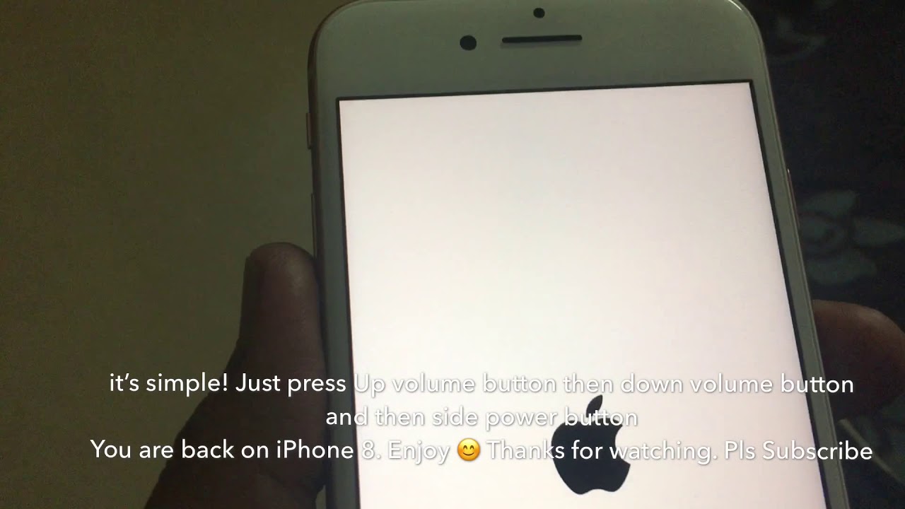 1280x720 Iphone Black Screen Spinning Wheel Problem Resolved Reset