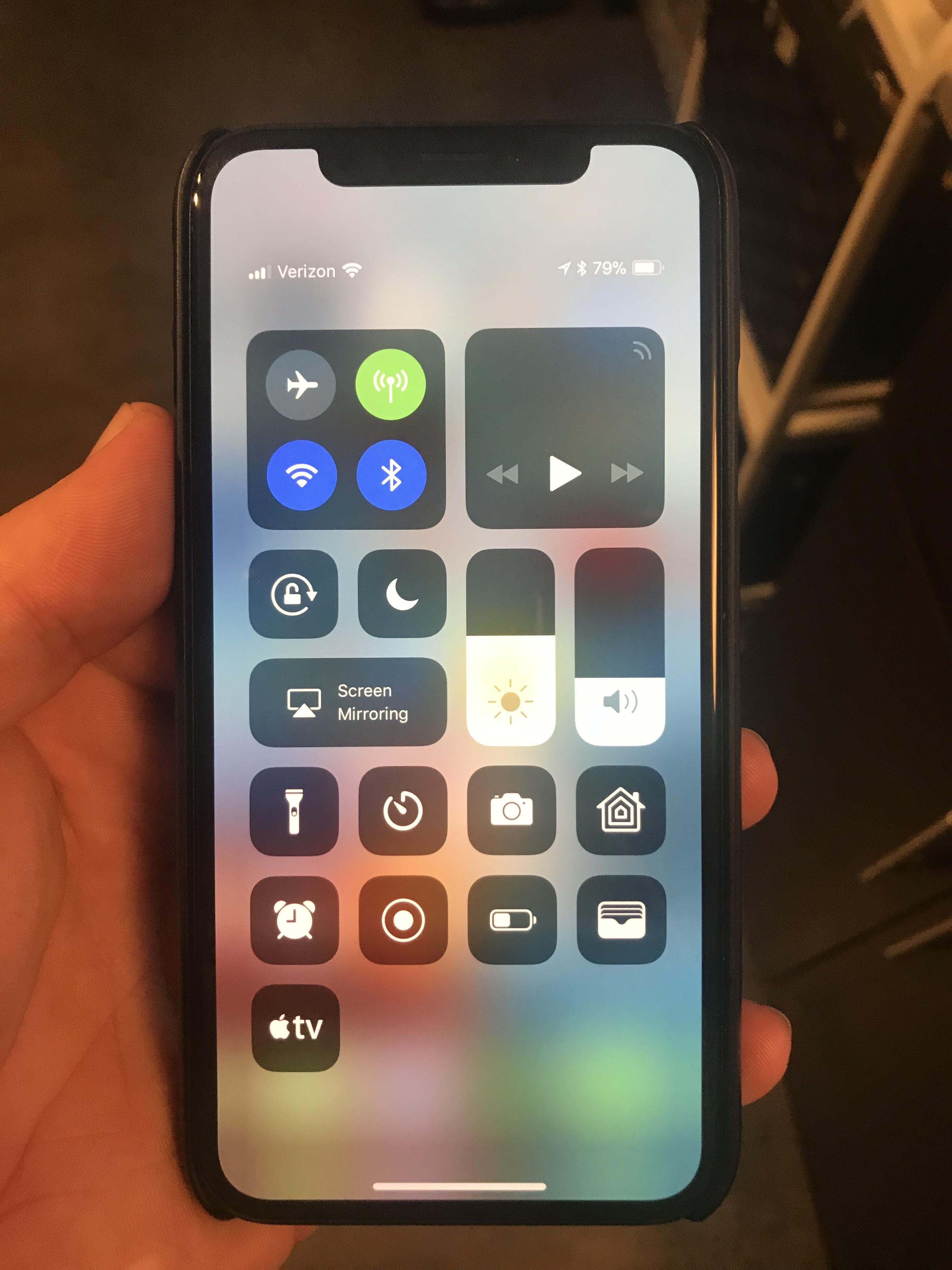 3024x4032 Why Are Status Bar Icons So Awkwardly Placed In Control Center