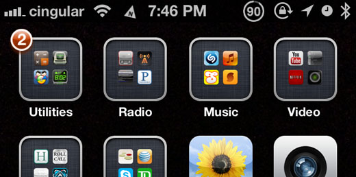 520x258 Add A Compass To The Iphone Status Bar The Iphone Faq