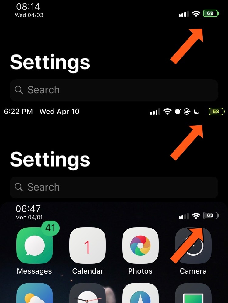 750x997 Displays A Numeric Percentage Inside The Status
