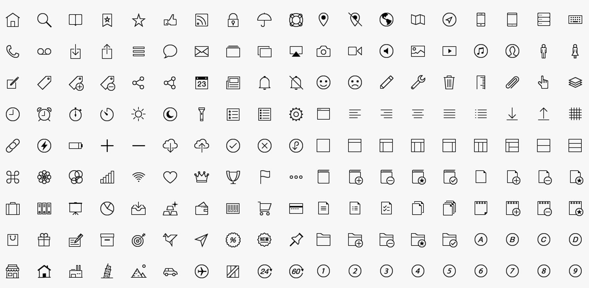 1960x960 Free Download Ios Tab Bar Icons Webdesigner Depot