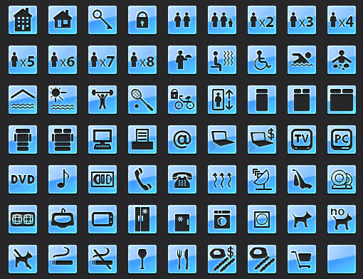 510x392 Hotel Tab Bar Icons For Iphone