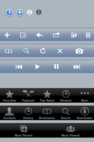 320x480 The Apple Symbols Font A Great Repository For Iphone Button Icons