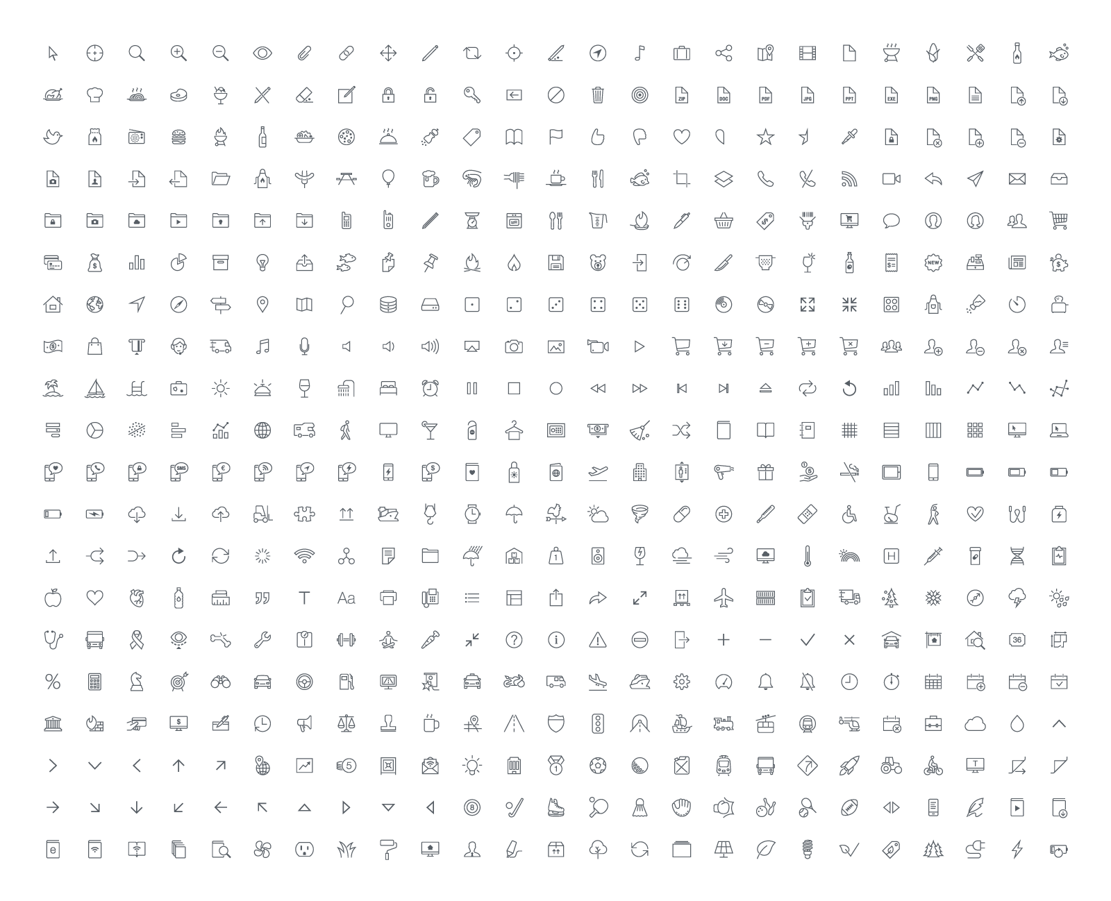 1600x1298 Ios Wired Icon Set Created