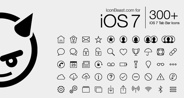 737x392 Ios Toolbar Icons Images