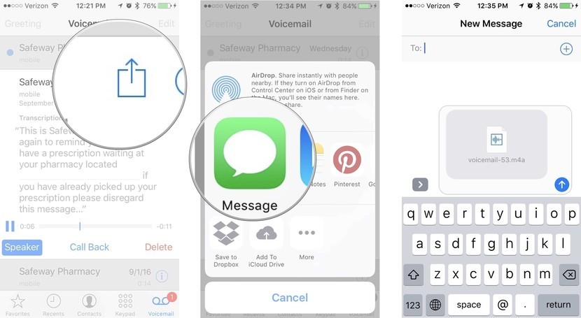 830x455 How To Set Up And Use Voicemail On Iphone Imore