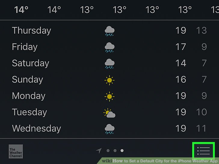 728x546 How To Set A Default City For The Iphone Weather App Steps