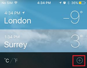 300x234 How To Add, Remove, Rearrange Cities In Iphone Weather App